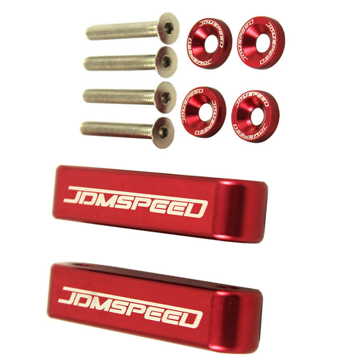 Elevadores de Capó JDM Universales - Kit de Espaciadores Racing