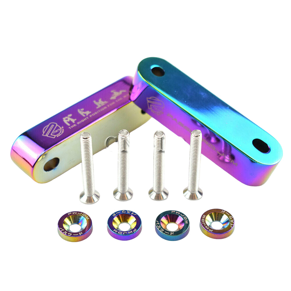 Elevadores de Capó JDM Universales - Kit de Espaciadores Racing