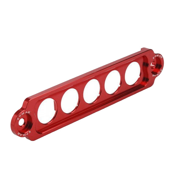 Sujetador de Batería Racing JDM CNC Aluminio Anodizado