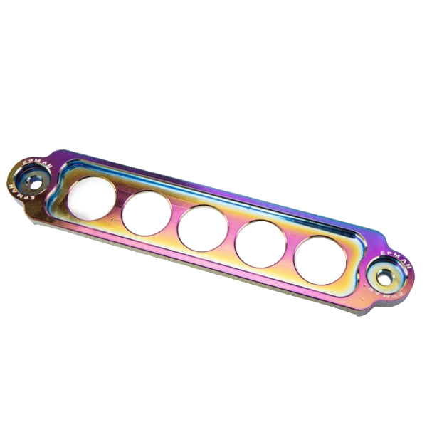 Sujetador de Batería Racing JDM CNC Aluminio Anodizado