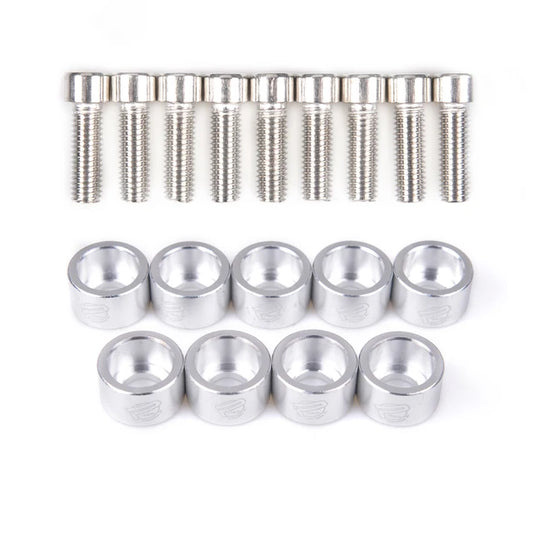 Kit Tornillos Decorativos para Header – JDM Style | Personaliza tu Motor con Estilo
