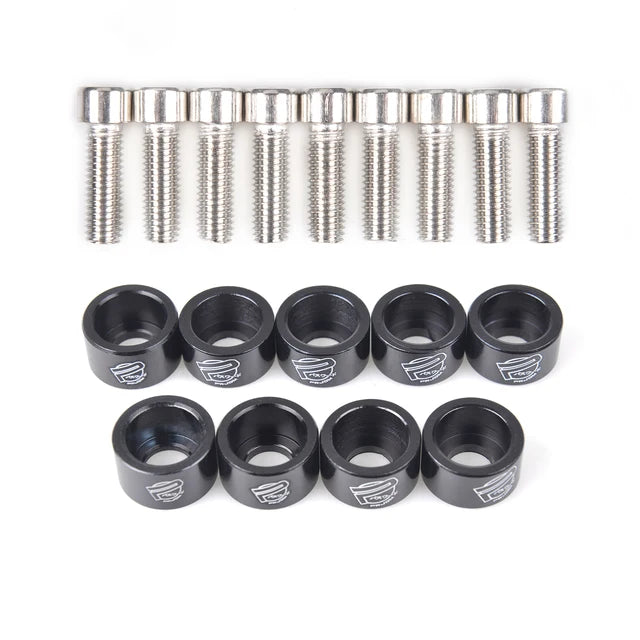 Kit Tornillos Decorativos para Header – JDM Style | Personaliza tu Motor con Estilo