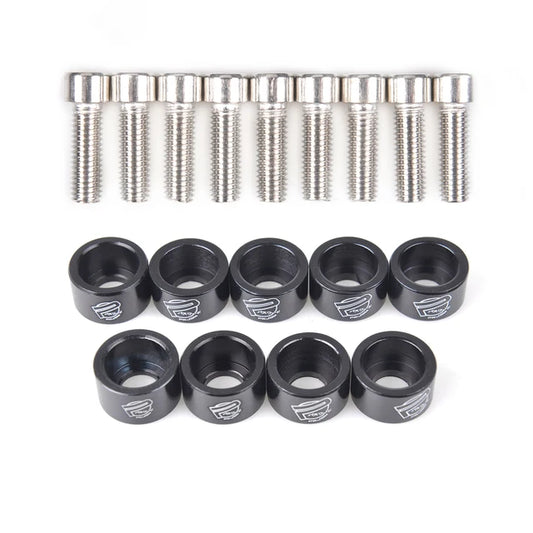 Kit Tornillos Decorativos para Header – JDM Style | Personaliza tu Motor con Estilo