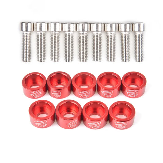 Kit Tornillos Decorativos para Header – JDM Style | Personaliza tu Motor con Estilo