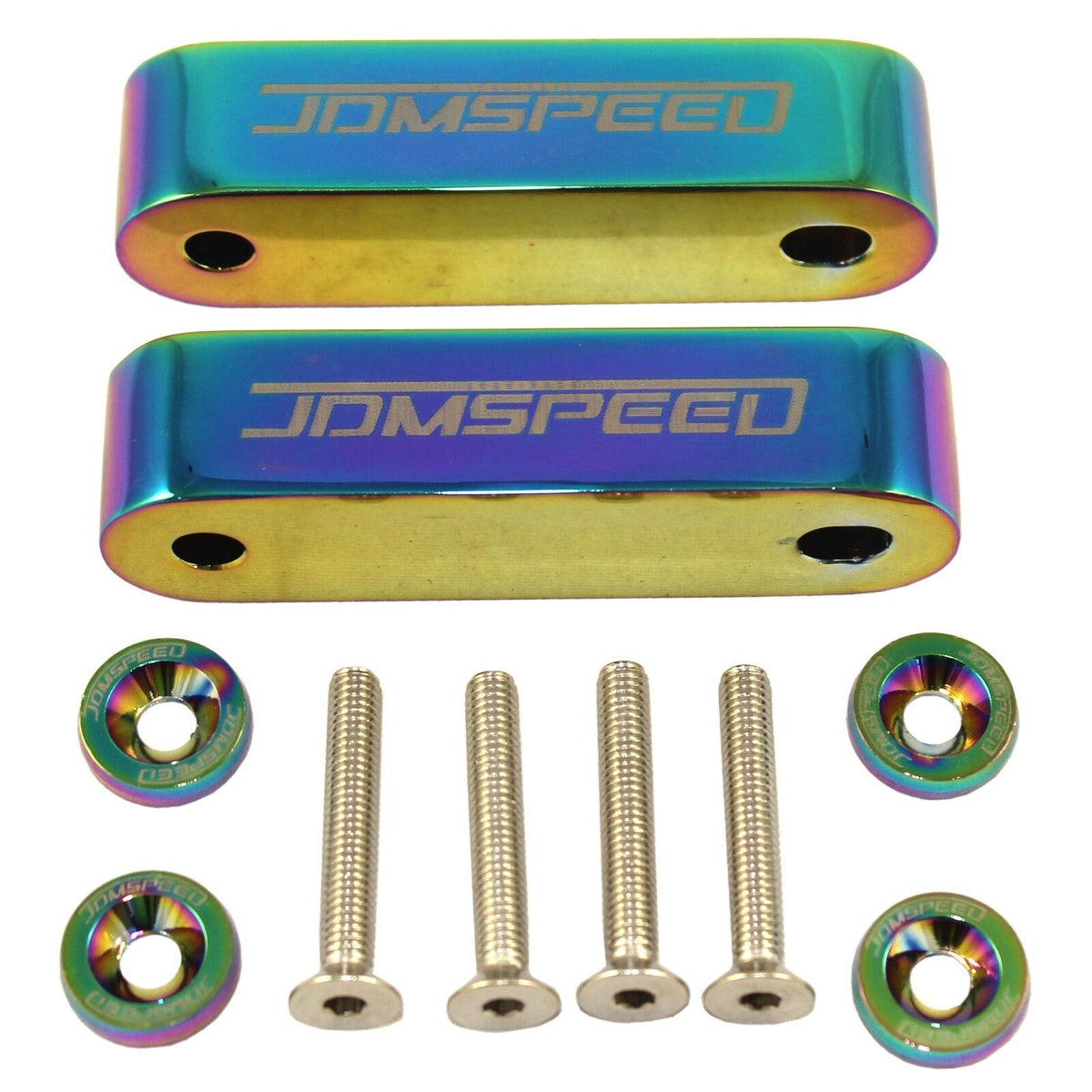 Elevadores de Capó JDM Universales - Kit de Espaciadores Racing