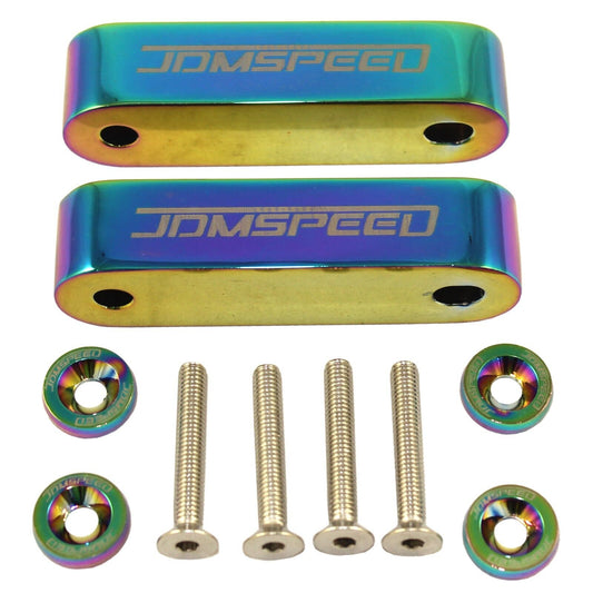 Elevadores de Capó JDM Universales - Kit de Espaciadores Racing